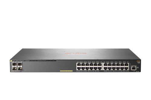 HPE Aruba 2930F 24G PoE+ 4SFP - Switch - L3 - gestito - 24 x 10/100/1000 (PoE+)…