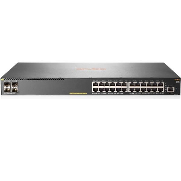 HPE Aruba 2930F 24G PoE+ 4SFP+ - Switch - L3 - gestito - 24 x 10/100/1000 (PoE+…