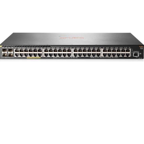 HPE Aruba 2930F 48G PoE+ 4SFP - Switch - L3 - gestito - 48 x 10/100/1000 (PoE+)…