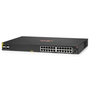 HPE Aruba 6100 24G Class4 PoE 4SFP+ - Switch - gestito - 24 x 10/100/1000 + 4 x…