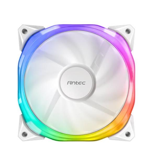 Antec Fusion 120 ARGB W - Ventilatore per cabinet - 120 mm - bianco