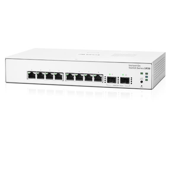 HPE Aruba Instant On 1930 8G 2SFP Switch - Switch - L3 - gestito - 8 x 10/100/1…