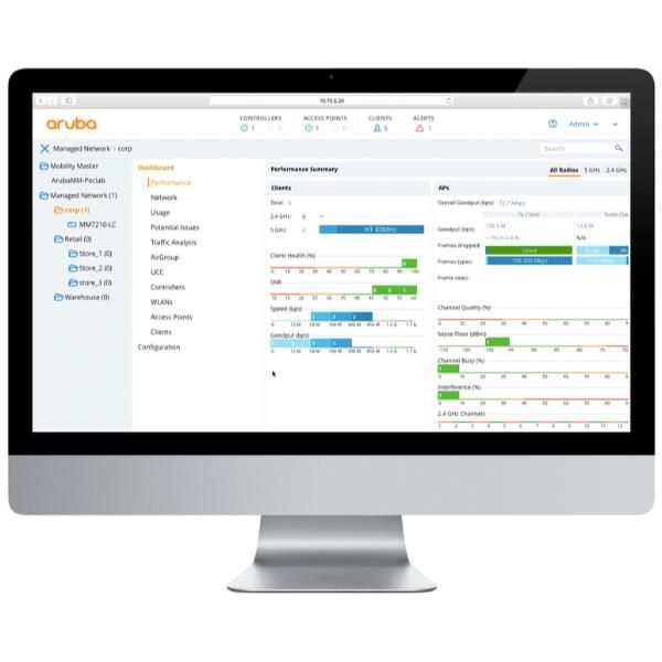 HPE Aruba Virtual Mobility Master - Licenza - Fino a 500 punti di accesso e MC …