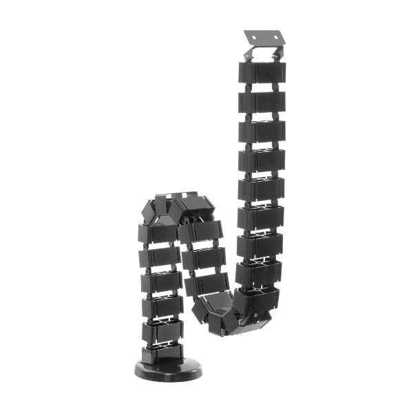 EQUIP DELUXE CABLE MANAGEMENT SPINE BLAC