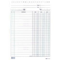 Edipro - Modulo debito/credito/bilancio - 100 fogli - 240 x 170 mm - orizzontale