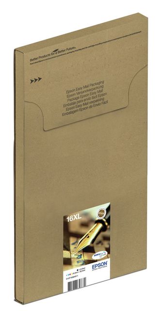 Epson 16XL Multipack Easy Mail Packaging - Confezione da 4 - 32.4 ml - XL - ner…