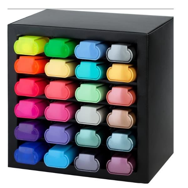 Evidenziatore Textliner 46 - punta a scalpello - colori assortiti - Faber-Caste…