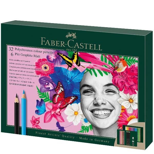 FABER CASTELL CF40MAT.POLYCHROMOS PITTGRAFITE MAT