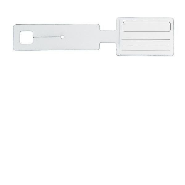 FAVORIT PORTA NOME DA VALIGIA BAGAGLIO IN PVC 24.5X6 CM CON CARTONCINO SCRIVIBI…