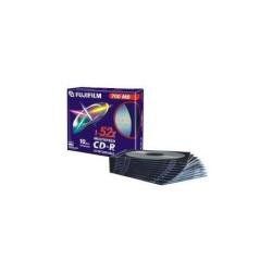 FUJIFILM CD-R 80 MIN. 52X SLIM 47444 CONF 10