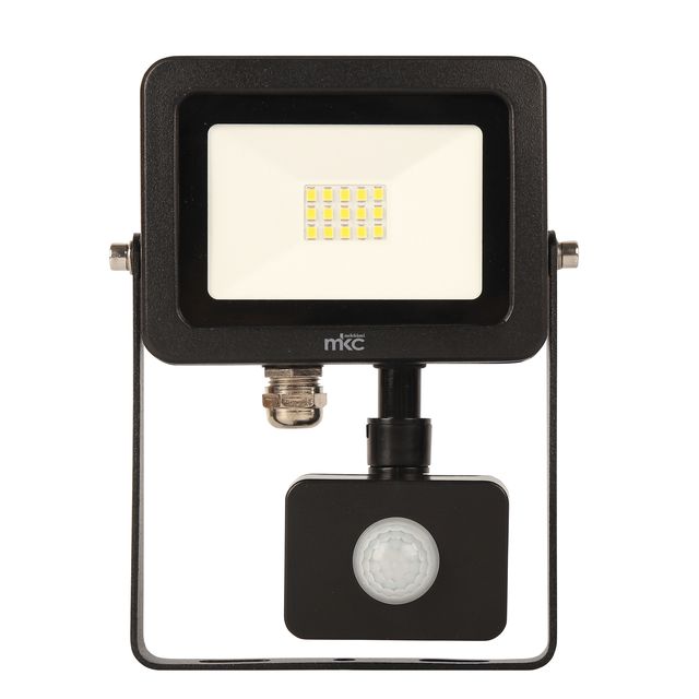 Faro Led - con sensore di movimento - 20 W - 14,3 x 21,5 x 3,7 cm - 4000K - luc…