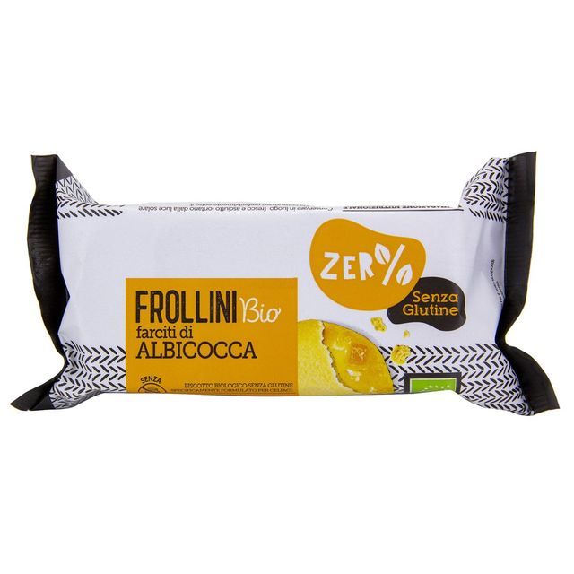Frollini - farciti di albicocca - monoporzione da 70 gr - Zerglutine