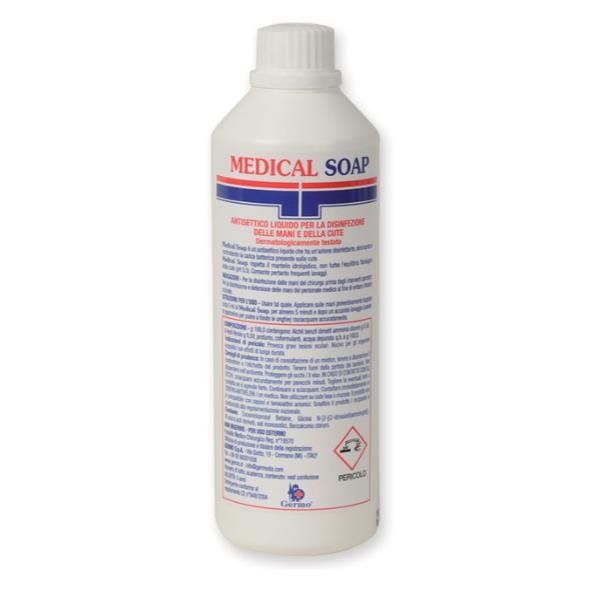 GIMA MEDICAL SOAP SAPONE DISINFETTANTE FLACONE DA 0.5 LT LITRI