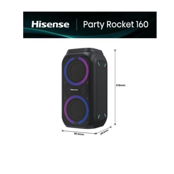 HISENSE PARTY SPEAKER 160W BLUETOOTH IPX4