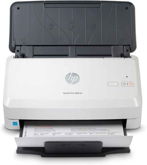 HP SCANNER DOCUMENTALE, SCANJET PRO 3000 S4, A4, 40 PPM, ADF, FRONTE/RETRO, USB
