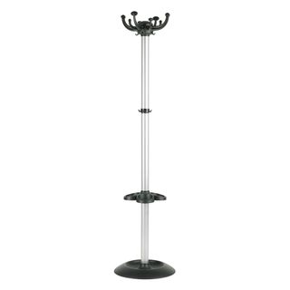 Appendiabiti da terra Unisit Jolly con portaombrelli h. 176 cm - 8 ganci grigio…