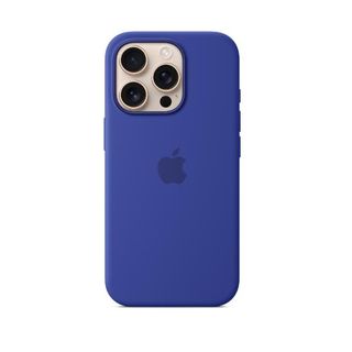 Apple - Cover per cellulare - compatibile MagSafe - silicone - blu oltremare - …