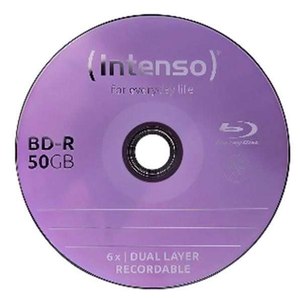 INTENSO BD-R BLU-RAY 25GB STAMPABILE CONF 25 Pz.
