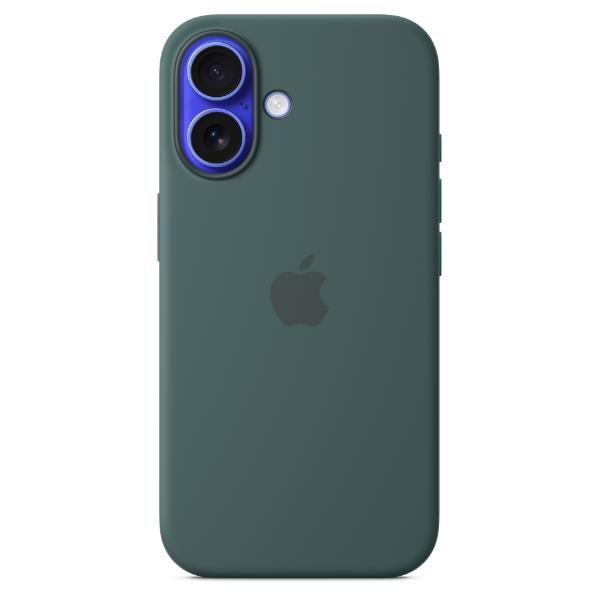 Apple - Cover per cellulare - compatibile MagSafe - silicone - lake green - per…