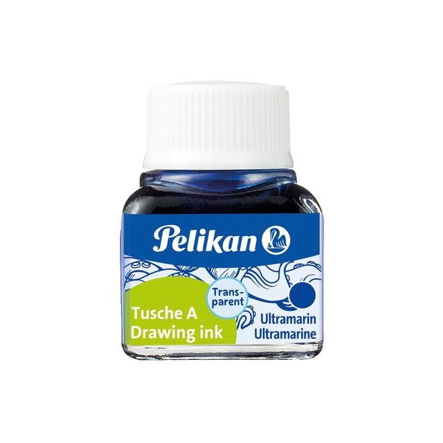 Inchiostro di china 523 - 10ml - blu oltremare - Pelikan
