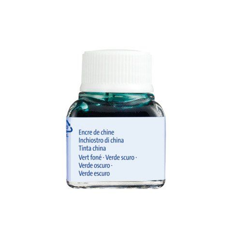 Inchiostro di china 523 - 10ml - verde scuro 7 l - Pelikan