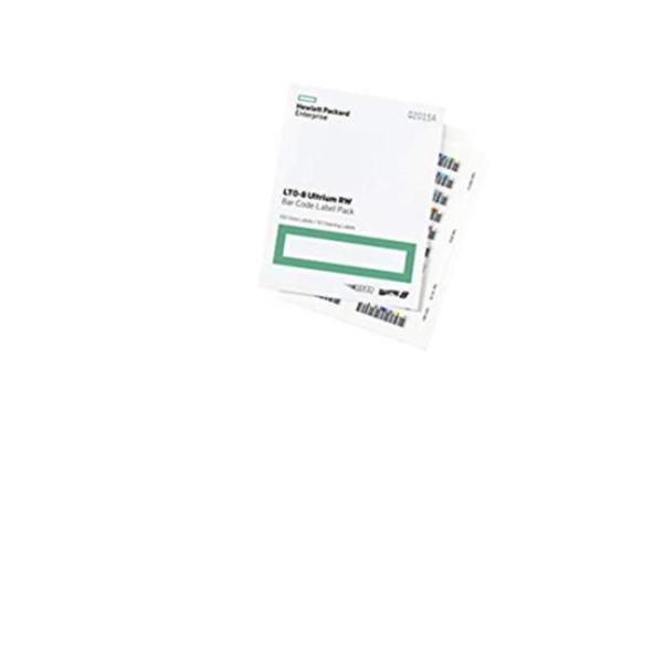 HPE LTO-8 Ultrium RW Bar Code Label Pack - Etichette per codici a barre