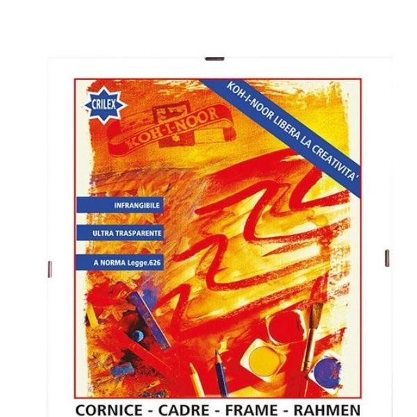 KOH-I-NOOR CORNICE DA MURO IN CRILEX 30X40 CM TRASPARENTE