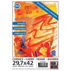 KOH-I-NOOR CRILEX CORNICE A VISTA DA MURO IN VETRO 420X297 mm TRASPARENTE