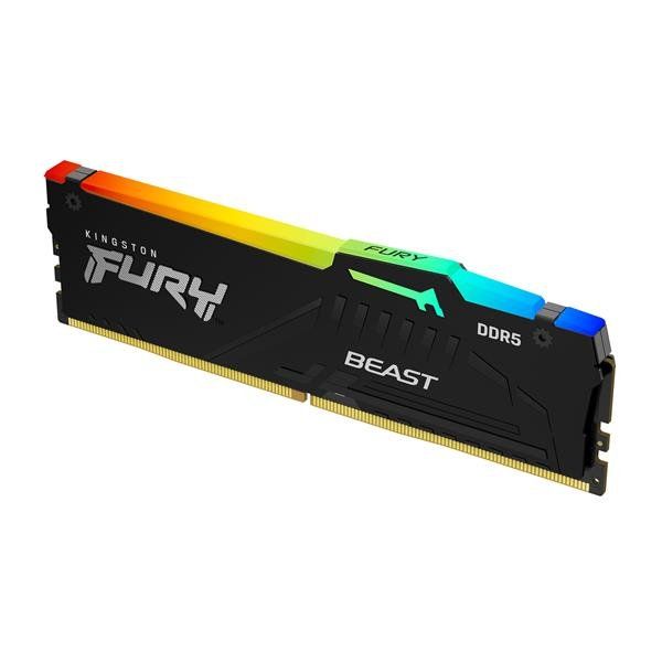 Kingston FURY Beast RGB - DDR5 - modulo - 32 GB - DIMM 288-PIN - 6000 MHz / PC5…