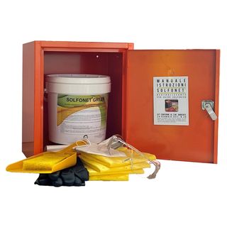 Kit Emergenza - Solfonet Green - per sversamento acido solforico - 32 x 25 x 38…
