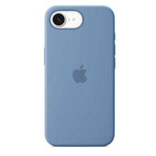 Apple Custodia in silicone per iPhone 16e - Blu inverno