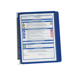Leggio da parete Vario Wall 5 - 5 pannelli Sherpa inclusi - blu - Durable