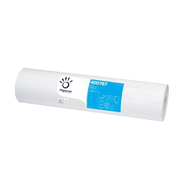 Lenzuolino medico Defend Tech - diametro 14,5 cm - 59,5 cm x 77 mt - bianco - P…