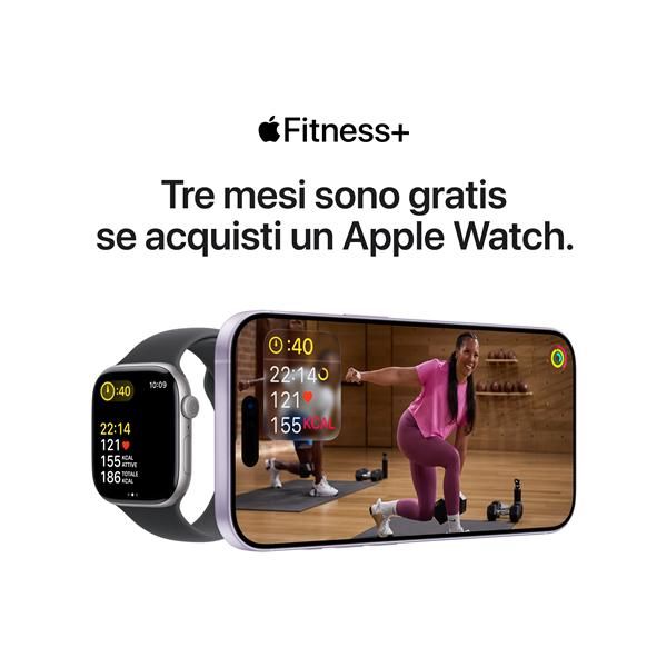 Apple Watch SE (3nd generation) SE 3 GPS + Cellular 40mm Cassa Alluminio Galass…