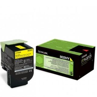 Lexmark - Toner - Giallo - 80C2HYE - 3.000 pag