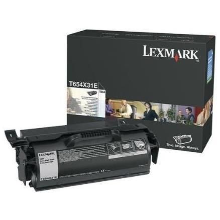 Lexmark - Toner - Nero - T654X31E - return program - 36.000 pag