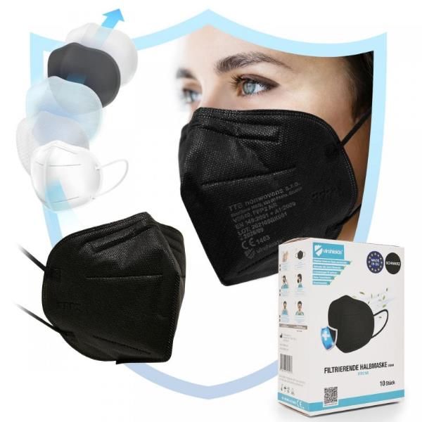 MASCHERINE CF10 FFP2 BLACK