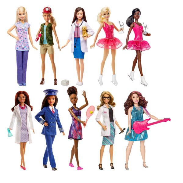 MATTEL BARBIE CARRIERE ASS.TO