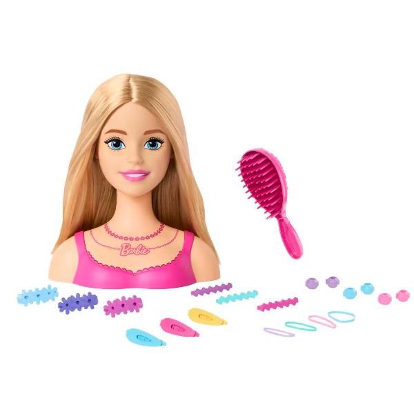 MATTEL BARBIE STYLING HEAD CAPELLI BIONDI