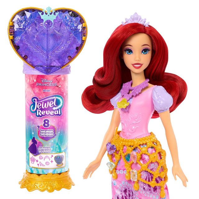 MATTEL DISNEY PRINCESS JEWEL REVEAL ARIEL