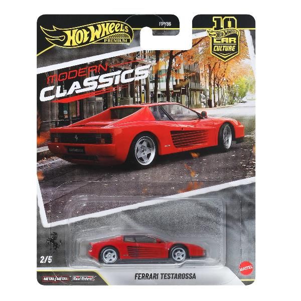 MATTEL HW CAR CULTURE FERRARI TESTAROSSA