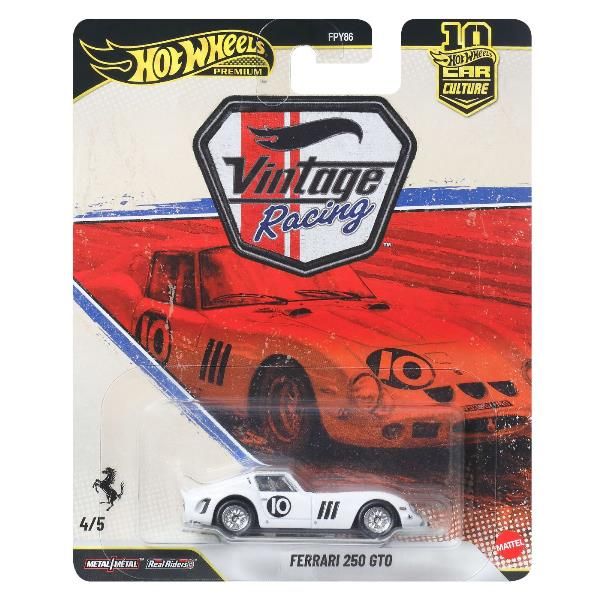MATTEL HW PREM CAR CULTURE FERRARI 250 GTO