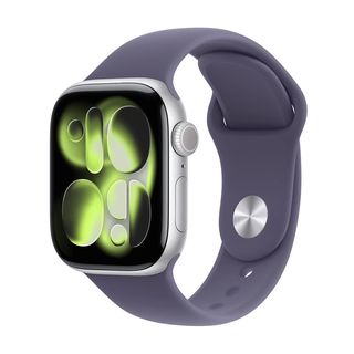 Apple Watch Series 11 GPS + Cellular 42mm Cassa Alluminio Argento con Sport Ban…
