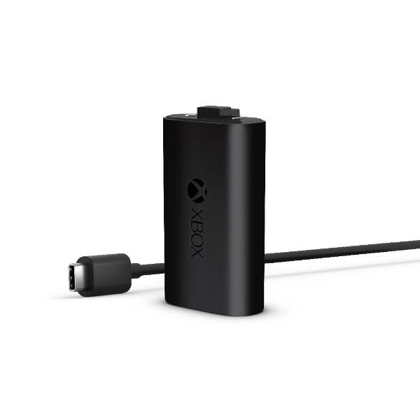 MICROSOFT XBOX PLAY & CHARGE KIT BATTERIA RICARICABILE + CAVO USB-C
