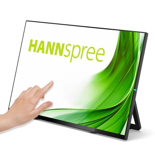 MONITOR M-TOUCH HANNSPREE LCD LED 27" WIDE HT279PPB 5MS MM FHD 1000:1 BLACK HDM…