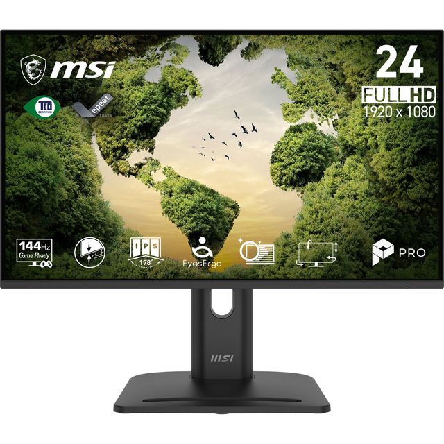MONITOR MSI PRO MP245PGN E14 23.8" IPS AG FHD 16:9 MM 1500:1 1MS 144HZ VGA HDMI…