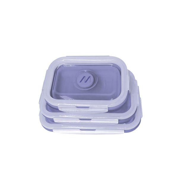 MUITOMAS 3 SET SIL LUNCH BOX VL