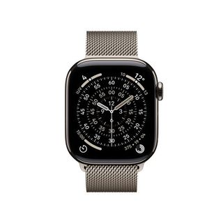 Apple Watch Series 11 GPS + Cellular 42mm Cassa Titanio con Loop in maglia Mila…