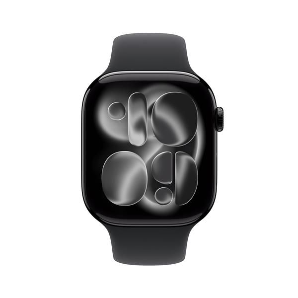 Apple Watch Series 11 GPS + Cellular 46mm Cassa Alluminio Jet Black con Sport B…