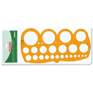 Maschera cerchi 7126 - 1/55mm - con smusso - Arda